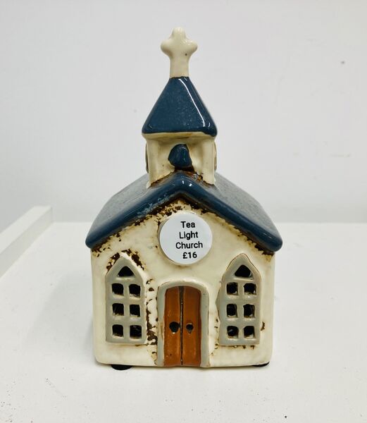 Small Church Tealight Holder