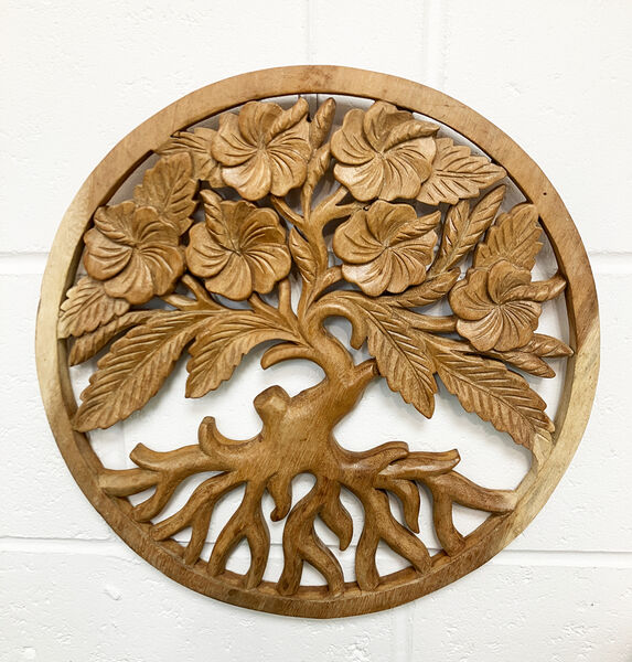 Small carved Tree of Life - 40 cm