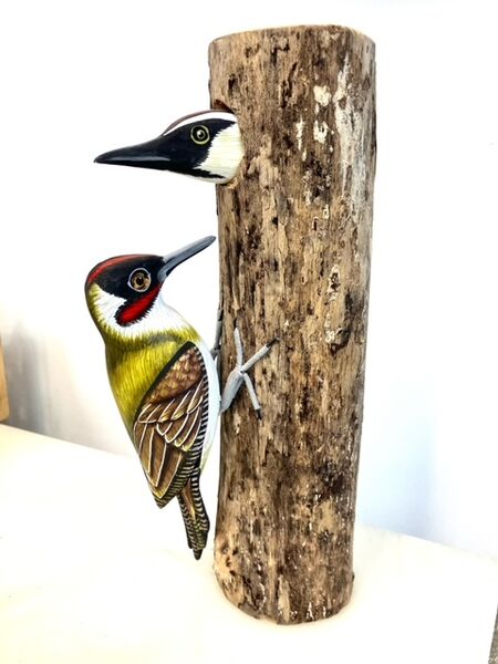 Carved Birds and Animals