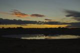 Waterhole at night, Etosha, Namibia