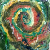 Creative felt making at Dudley's historic tunnel site