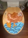 Toilet Lid in Acrylics
