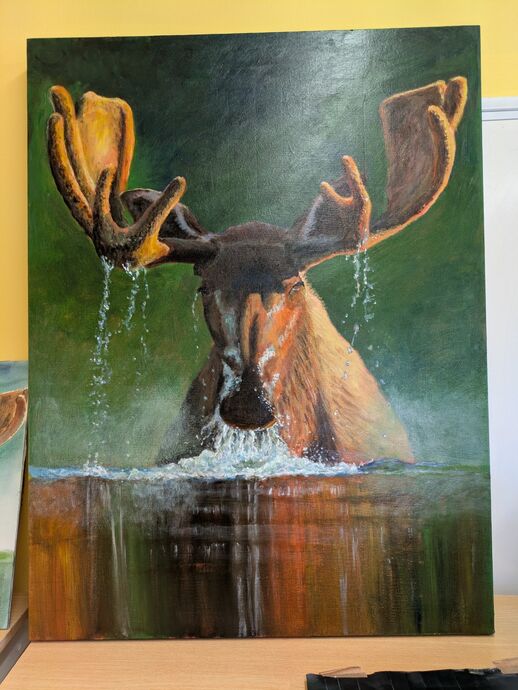 Moose - Acrylic