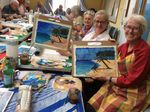 Acrylic Workshop in Full Swing