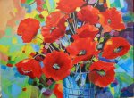 Tina Poppies Acrylic