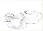 Drawing in Biro Drawing