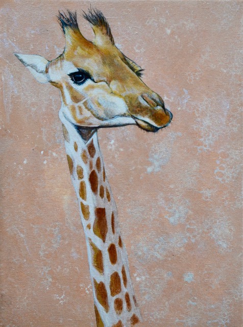 Giraffe by Desiree Hart
