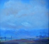 Low tide in the Channel by Susie Olford