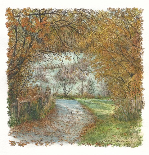 One frosty morning at Southwater by Karen Halsey
