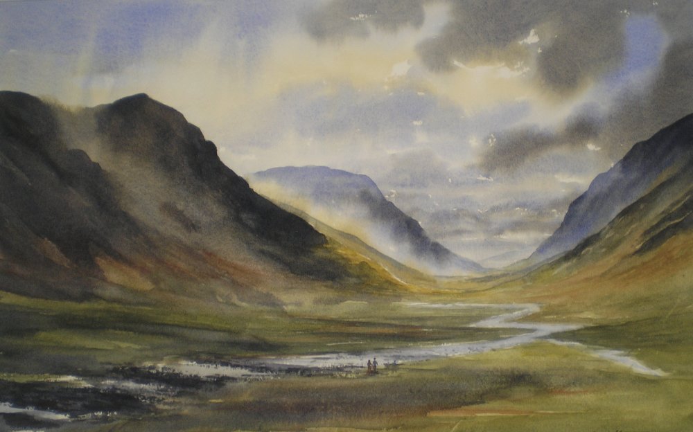 Alone in the Glen by Brien Howard