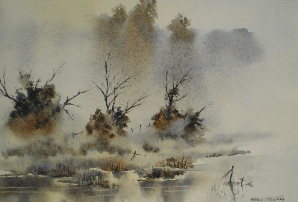 When icy mists fall by Brien Howard