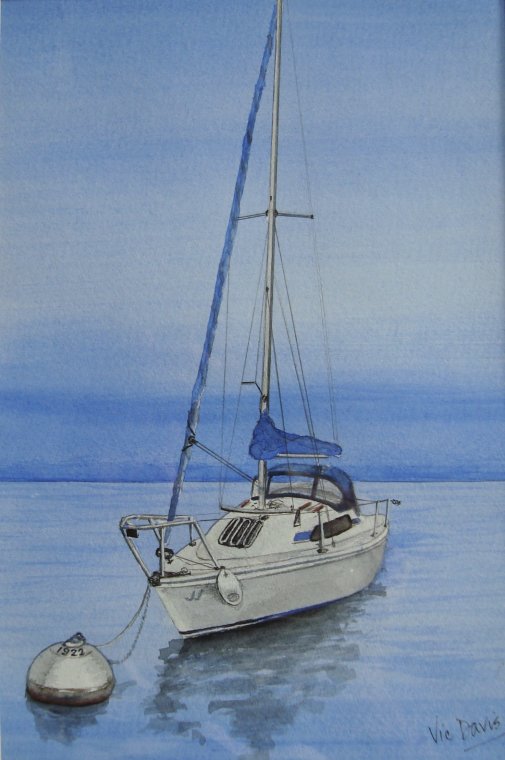 JJ moored by Vic Davis