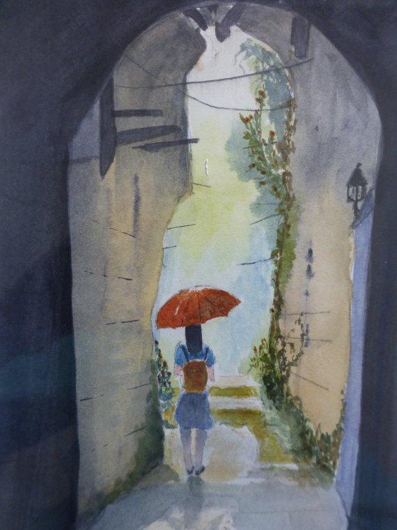 On my way home by Laurie Hearn