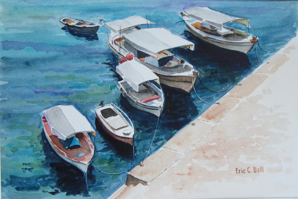 Greek Harbour by Eric Ball