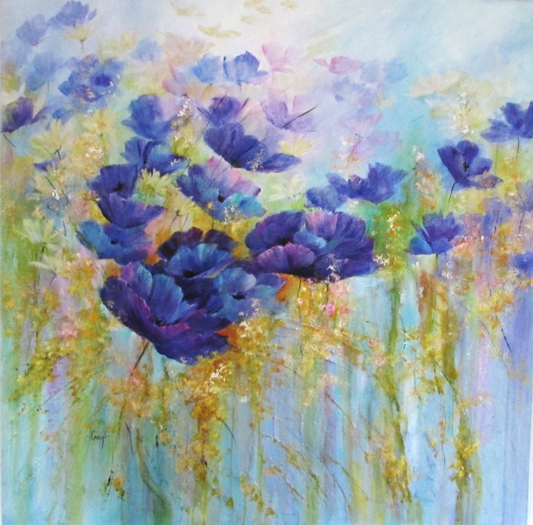 Summer meadow by Caryl Smith