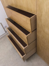Wardrobe Detail, Drawers open