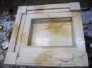 Marble Fireplace: 1st step