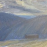 O2 Untitled Study 2014 oil on paper 61x45cm SOLD