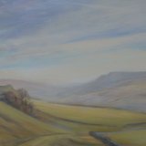 O8 Hazy Morning 2015 oil on paper 55x40cm £550