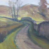 O9 Dales Lane 2014 oil on canvas 60x30cm £550