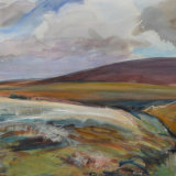W4 Brownsey Moor II 2006 watercolour 97x64cm £950