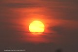 Sunrise, Bundala National Park. During our 15 days in Sri Lanka we must have seen all the sunrises and sunsets and they were all spectacular. This one was on route to Bundala National Park.