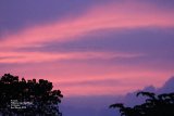 Sunset, Hibiscus Garden Hotel. Another sunset just as we were arriving back from a day of wonderful birding