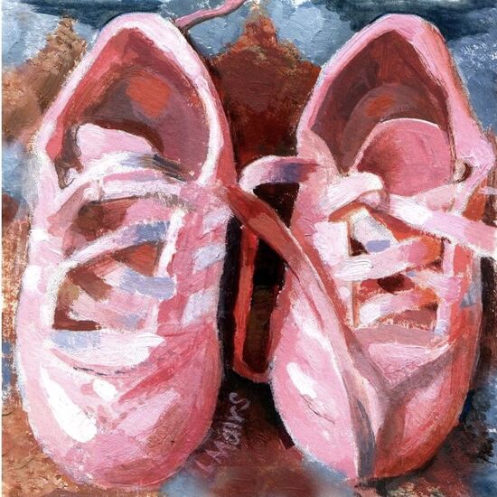 Little pink trainers