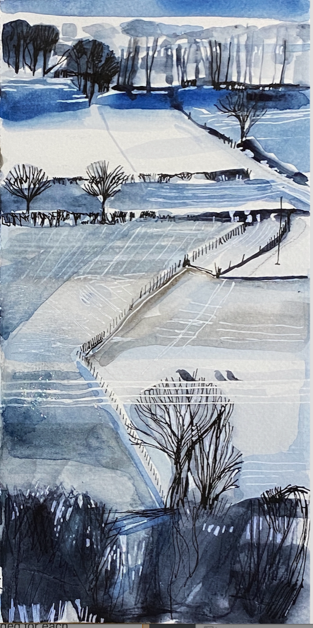 winter scene