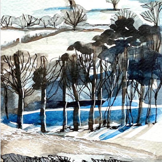 winter trees