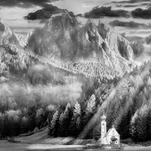 Illuminated Church