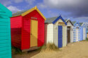 Beach huts