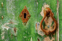 Green door