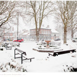 The Fountain in the Snow