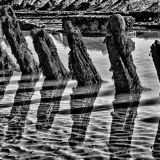 Ship Wreck Shadows and Reflections