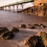 Calm Sea, Clevedon Pier