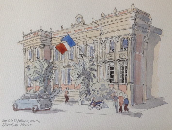 Hotel de Ville, Menton