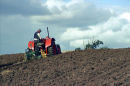 Tractor & plough