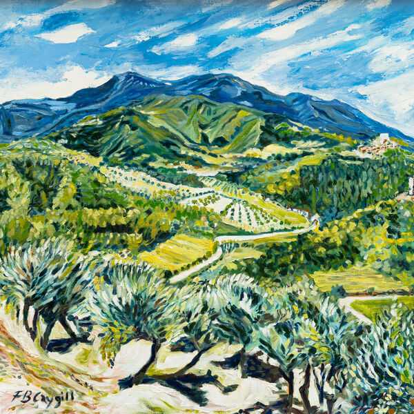 Tuscan Hillside, Lucca
