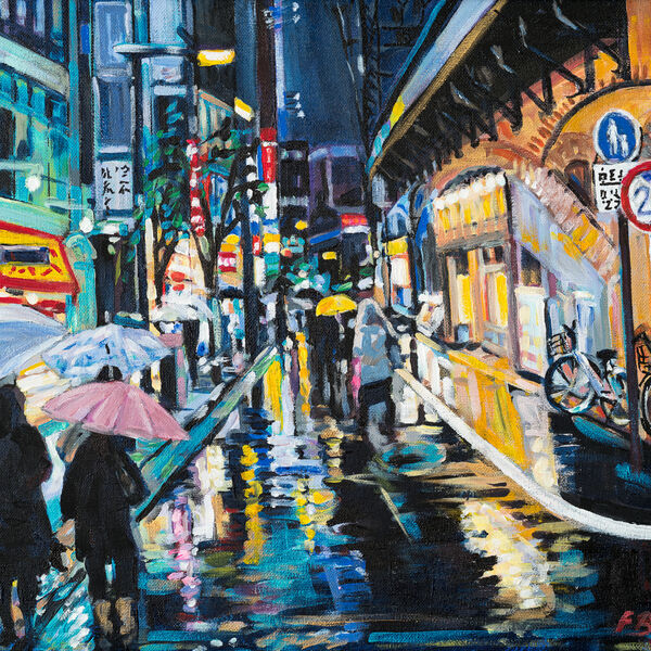 Wet Night in Tokyo 2 Chiyoda - Yurakucho