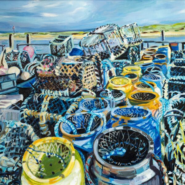 Lobster Pots, Mudeford Quay