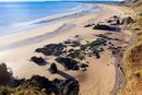 St Cyrus Beach Looking South.