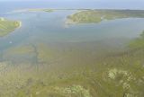Aerial view of Brancaster Harbour North Norfolk