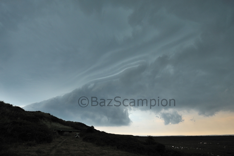 Storm over the Hut