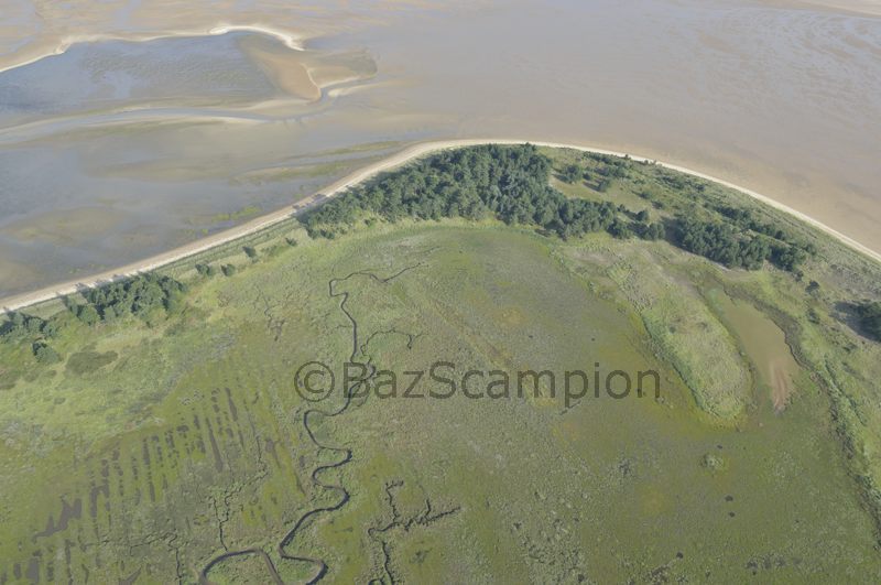 Aerial view of the East Hills