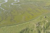 Aerial view of Scolt Head Island