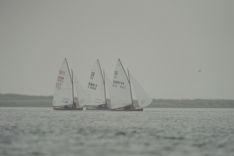 GBR and Dutch Sharpies in full sail