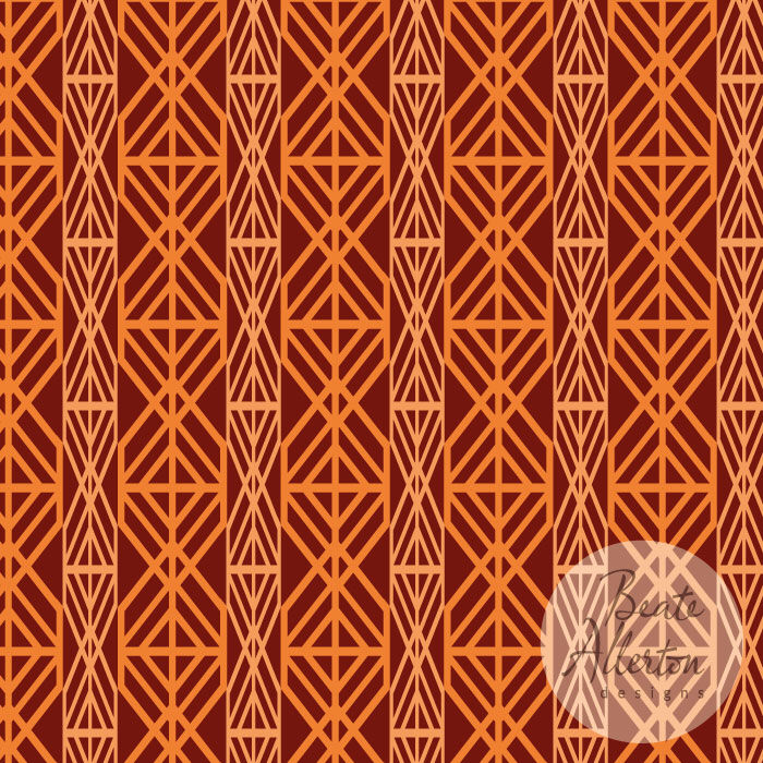 Intricate geometric grid design inspired by Moorish art at Alhambra Spain