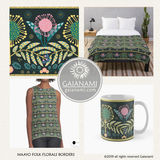 Maayo Folk Florals Geometric