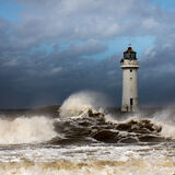 Perch Rock Rough Sea
